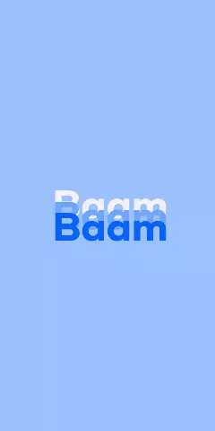 Name DP: Baam