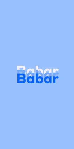 Name DP: Babar