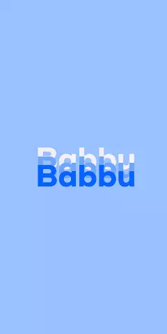 Name DP: Babbu