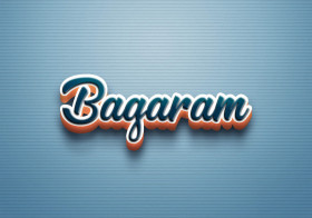 Cursive Name DP: Bagaram