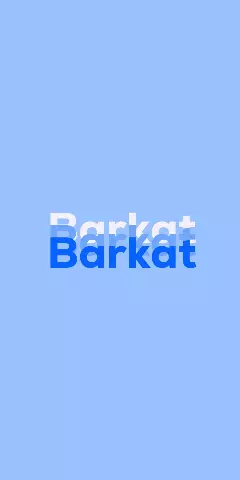 Name DP: Barkat