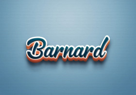 Cursive Name DP: Barnard