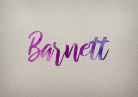 Barnett Watercolor Name DP