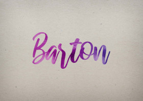 Barton Watercolor Name DP