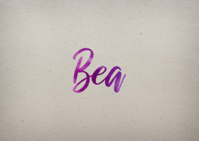 Bea Watercolor Name DP