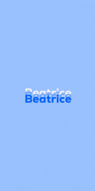 Name DP: Beatrice