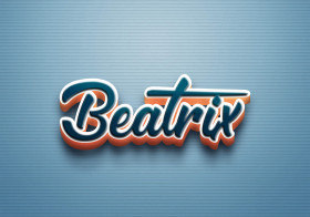 Cursive Name DP: Beatrix