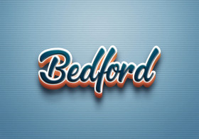 Cursive Name DP: Bedford