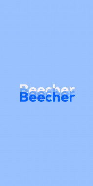 Name DP: Beecher