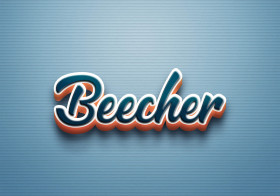 Cursive Name DP: Beecher