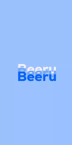 Name DP: Beeru