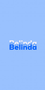 Name DP: Belinda