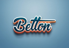 Cursive Name DP: Belton
