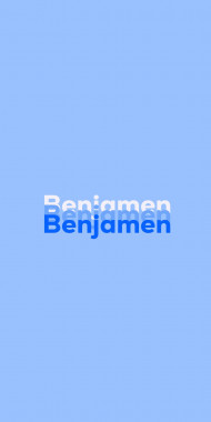 Name DP: Benjamen