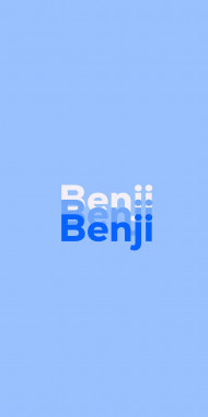 Name DP: Benji