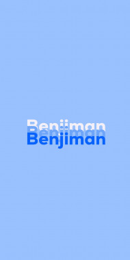 Name DP: Benjiman