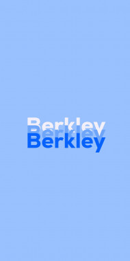Name DP: Berkley