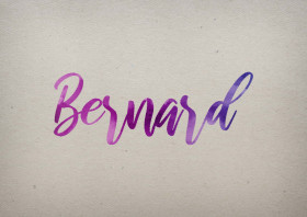 Bernard Watercolor Name DP