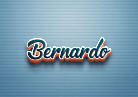 Cursive Name DP: Bernardo