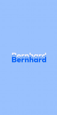 Name DP: Bernhard