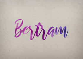 Bertram Watercolor Name DP