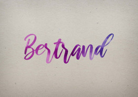 Bertrand Watercolor Name DP