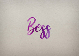 Bess Watercolor Name DP