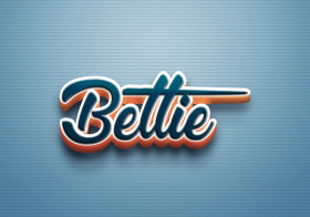 Cursive Name DP: Bettie