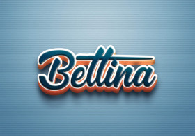 Cursive Name DP: Bettina