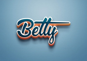 Cursive Name DP: Betty