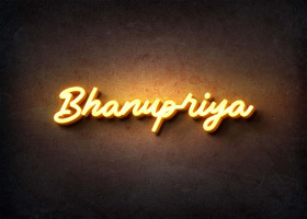 Glow Name Profile Picture for Bhanupriya