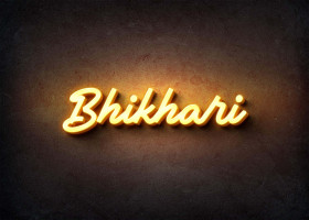 Glow Name Profile Picture for Bhikhari