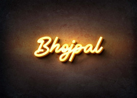 Glow Name Profile Picture for Bhojpal