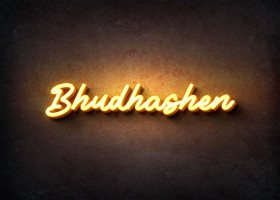 Glow Name Profile Picture for Bhudhashen