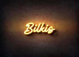 Glow Name Profile Picture for Bilkis