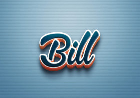 Cursive Name DP: Bill
