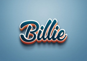 Cursive Name DP: Billie