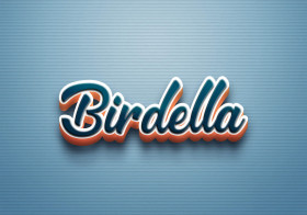 Cursive Name DP: Birdella