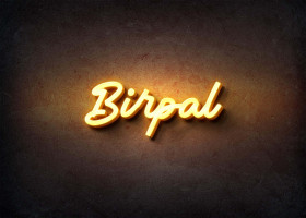 Glow Name Profile Picture for Birpal