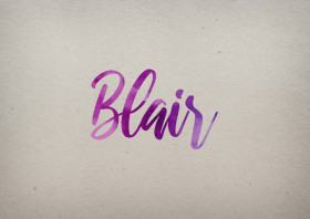 Blair Watercolor Name DP