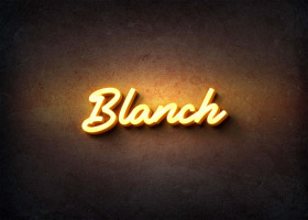 Glow Name Profile Picture for Blanch