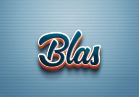 Cursive Name DP: Blas