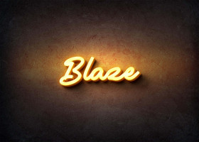 Glow Name Profile Picture for Blaze