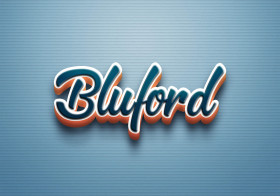 Cursive Name DP: Bluford