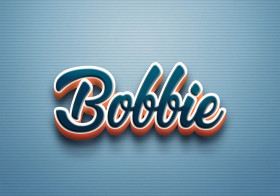 Cursive Name DP: Bobbie
