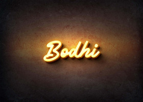 Glow Name Profile Picture for Bodhi