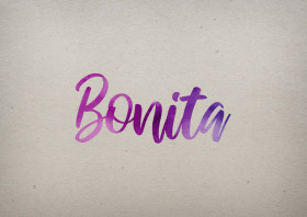 Bonita Watercolor Name DP