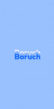 Name DP: Boruch