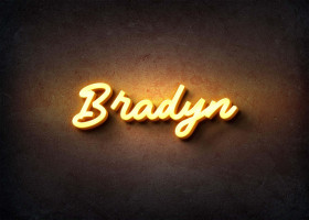 Glow Name Profile Picture for Bradyn