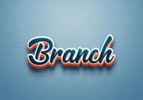 Cursive Name DP: Branch